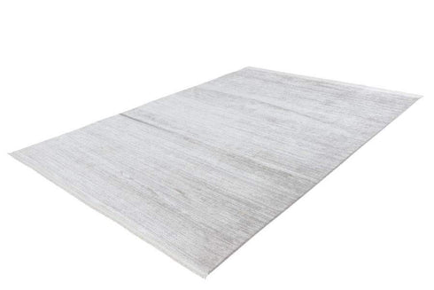 Pierre Cardin - Triomphe 501 Silver Plain Rug with Lines - ADORE RUGS and FLOORING