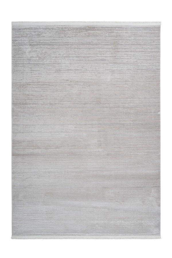 Pierre Cardin - Triomphe 501 Silver Plain Rug with Lines - ADORE RUGS and FLOORING