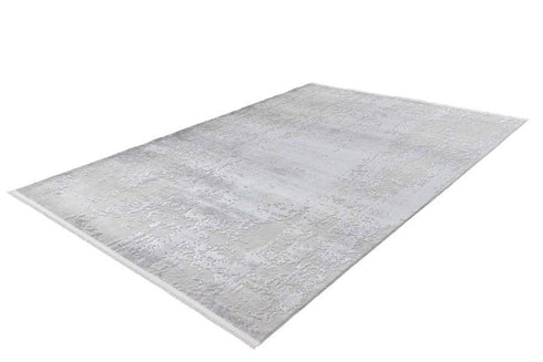 Pierre Cardin - Triomphe 502 Silver with Abstract Design - ADORE RUGS and FLOORING