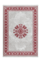 Pierre Cardin - Villette 702 Luxury Red Rug with Floral Centre Medallion - ADORE RUGS and FLOORING