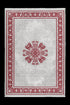 Pierre Cardin - Villette 702 Luxury Red Rug with Floral Centre Medallion - ADORE RUGS and FLOORING