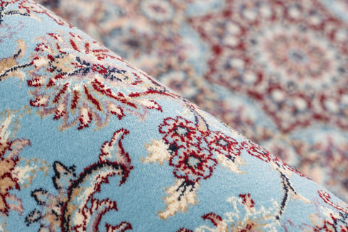 Royal 900 Blue High Quality Traditional Rug with Centre Medallion - ADORE RUGS and FLOORING