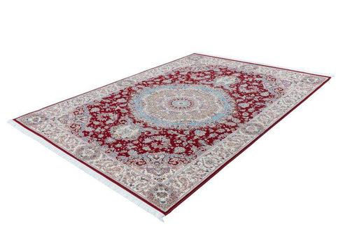 Royal 901 Red High Quality Red Traditional Rug with Centre Medallion - ADORE RUGS and FLOORING