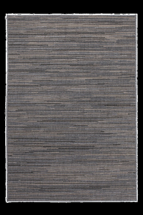 Sunset 600 Outdoor and Kitchen Grey Rug with Jagged Lines - ADORE RUGS and FLOORING