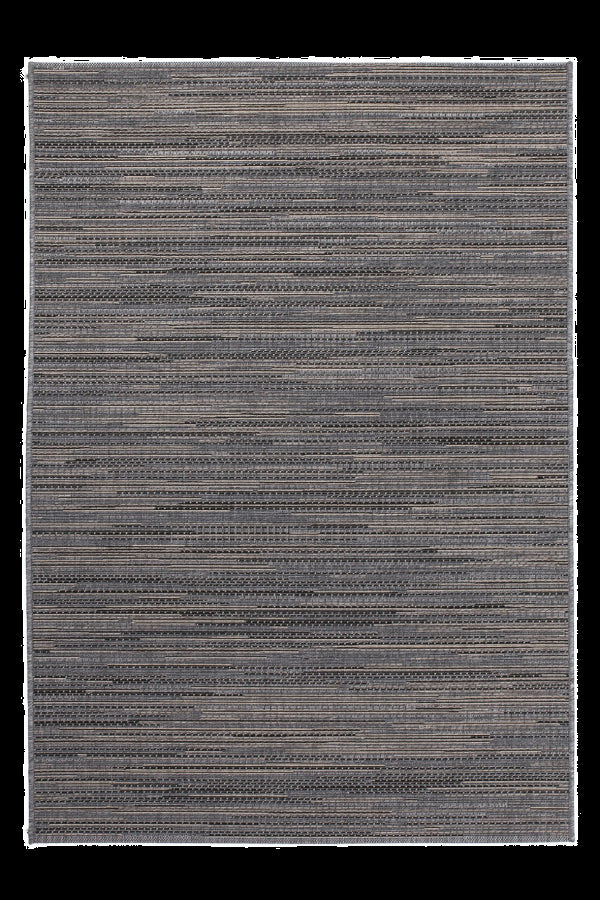 Sunset 600 Outdoor and Kitchen Grey Rug with Jagged Lines - ADORE RUGS and FLOORING