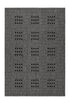 Sunset 606 Outdoor and Kitchen Silver Rug with Dice Spotted Design - ADORE RUGS and FLOORING