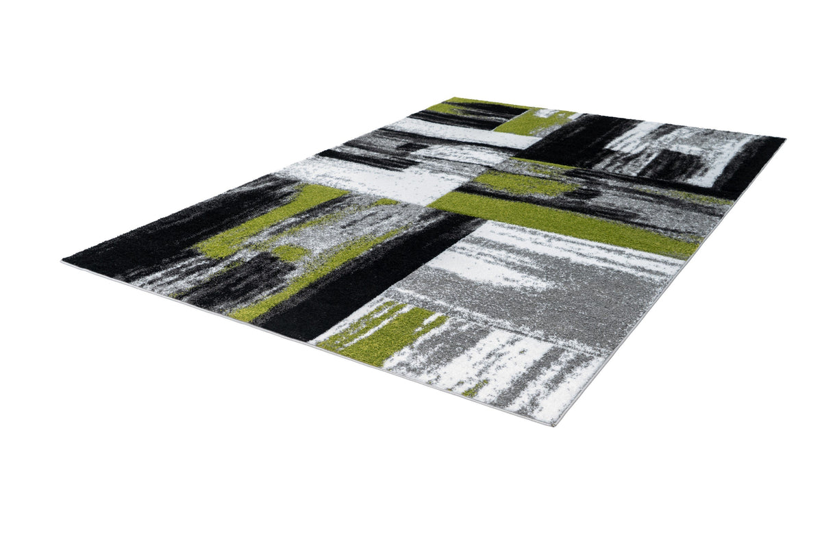 Swing 100 Modern Green and Black Rug AdoreRugs Adore Rugs & Flooring