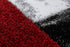 Swing 100 Modern Red and Black Rug with Checkered Design - ADORE RUGS and FLOORING