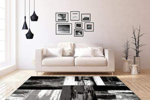 Black Grey - ADORE RUGS and FLOORING