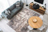 Trendy 401 Beige Silver Contemporary Rug - ADORE RUGS and FLOORING
