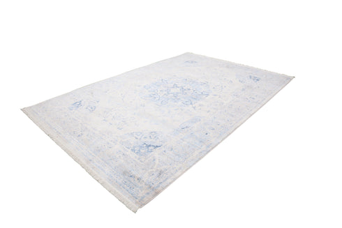 Beige Blue Vintage Rug - ADORE RUGS and FLOORING