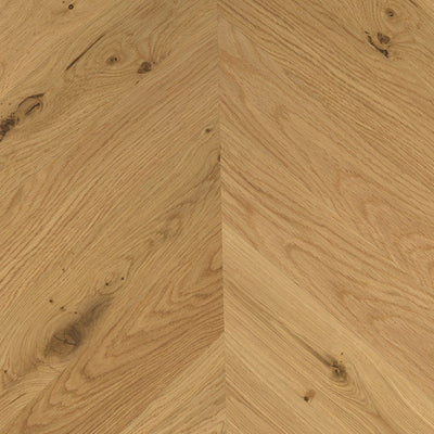Natural Oak Brush Chevron