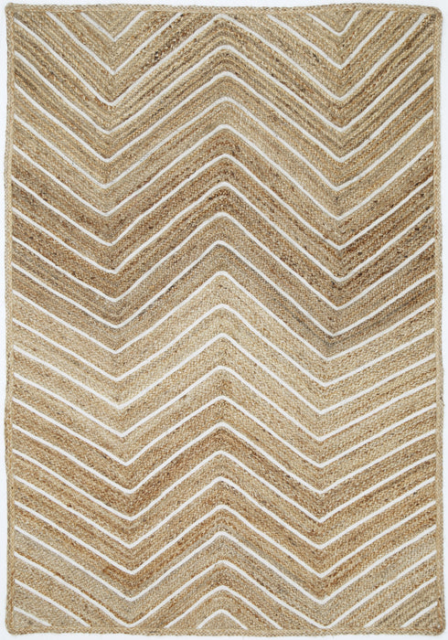 Artisan Natural Chevron Jute Rug - Adore Rugs & Flooring