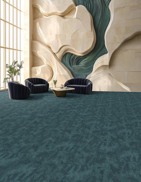 Emerald 4mm Mystique Commercial Carpet Tiles - Adore Rugs & Flooring