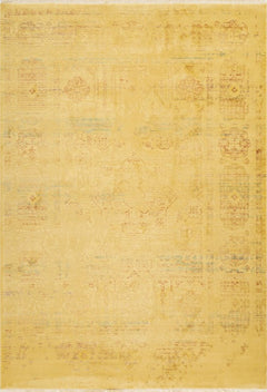 Fashion 901 Yellow Acrylic Transitional Rug
