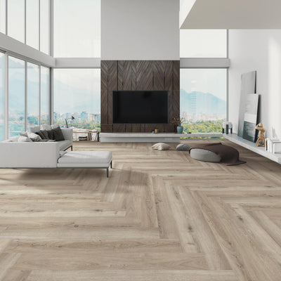 Grey Breeze Herringbone