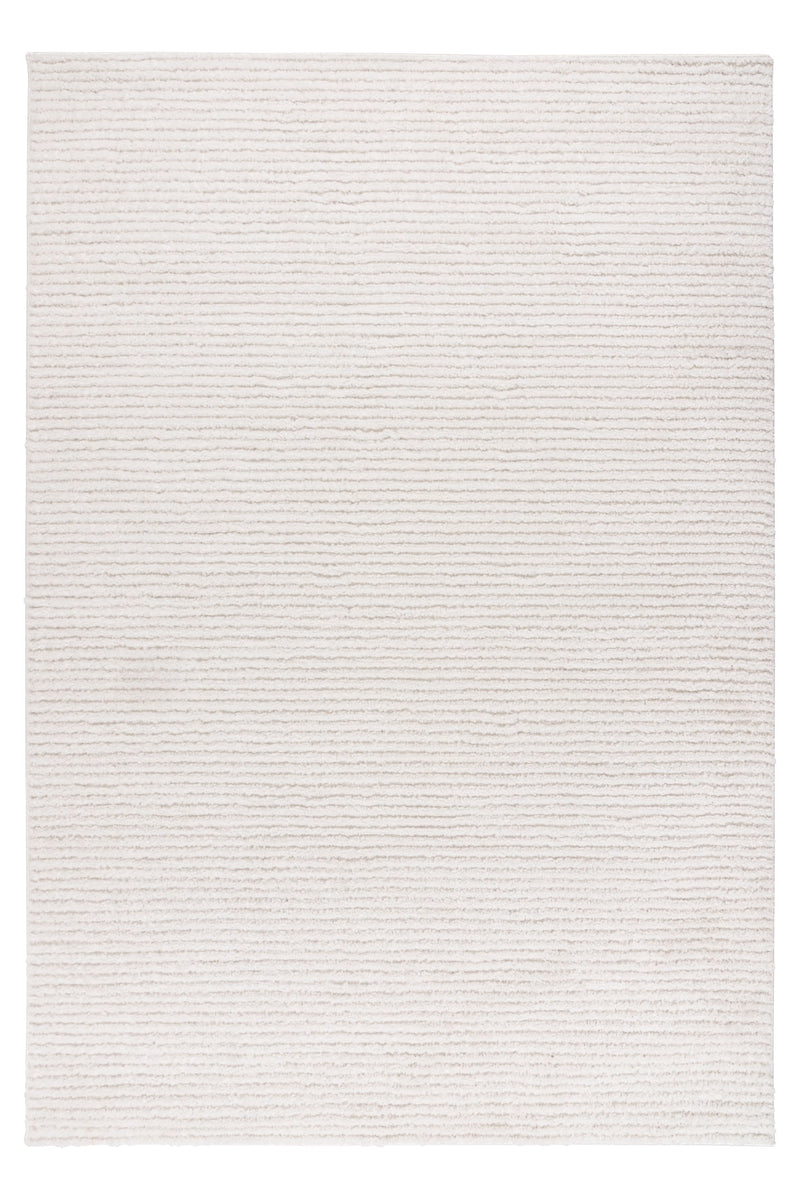 Soft Ivory Rug Lotus 303 Ivory Ribbed Area Rug | Soft Textured Stripe | Adore Rugs ...