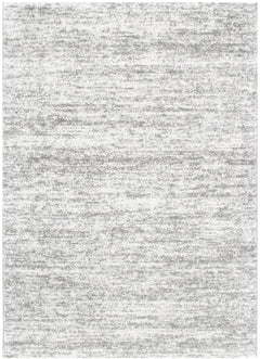 Nola Canvas Abstract Grey Rug - N008