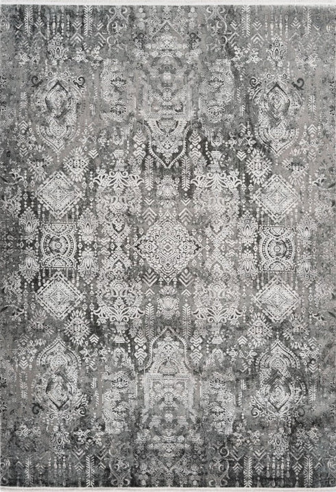 Pierre Cardin Orsay 700 High Quality Grey Modern Rug, full view