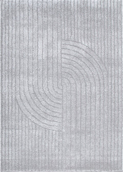 Atlanta Dior Silver Shag Rug