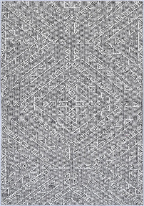 Vanuatu Kaua Ash Tribal Flatweave Outdoor Rug - Adore Rugs & Flooring