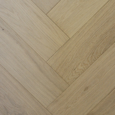 Danish White Herringbone