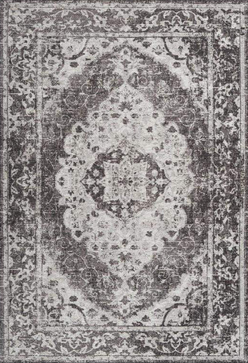 Cocoon 988 Taupe Rustic Traditional Rug, full view