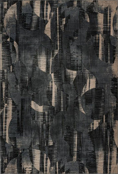 Greta 808 Pet Rug with Curved Pattern