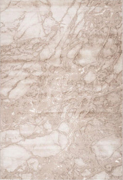 Marmaris 400 Beige Modern Marble Rug