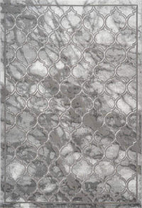 Marmaris 401 Silver Grey Trellis