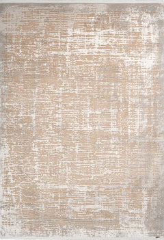 Pierre Cardin - Opera 502 Beige Silver High Quality Rug with Abstract Design