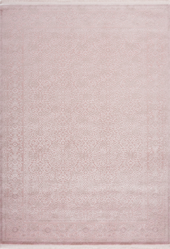 Pierre Cardin - Vendome 701 Luxury Acrylic Pink Rug with Floral Design