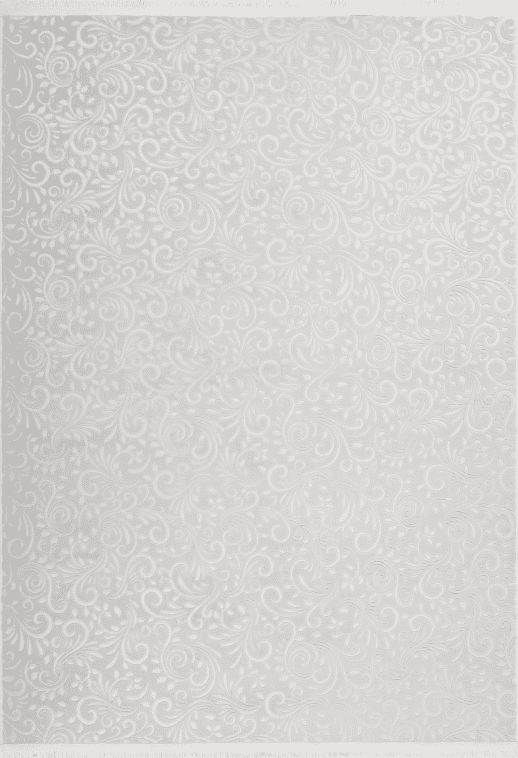 Peri 100 Beige Floral Machine Washable Rug, full view