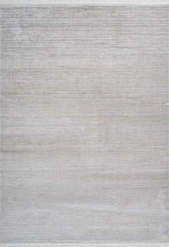 Pierre Cardin - Triomphe 501 Silver Plain Rug with Lines