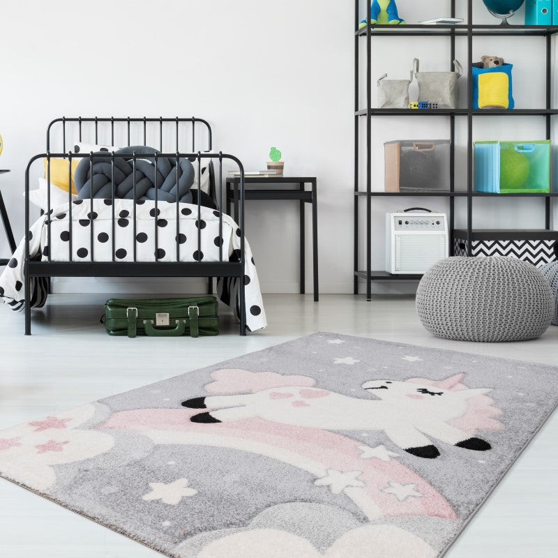 Pink Unicorn Kids Rug | Nursery Rugs Australia | Adore Rugs – Adore ...