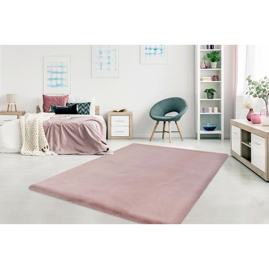 Heaven 800 Super Soft Fluffy Rug in Powder Pink - Lalee Designer Rugs