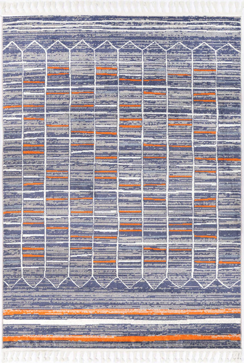 Machu Ramos Blue Rug - ADORE RUGS and FLOORING