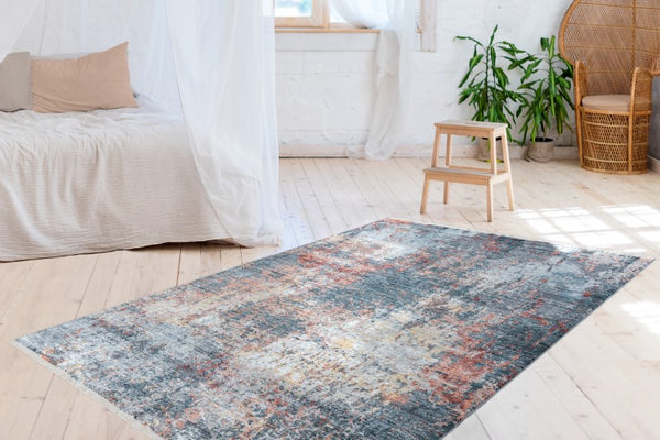 Medellin 400 Modern Abstract Multi-colour Rug, second photo