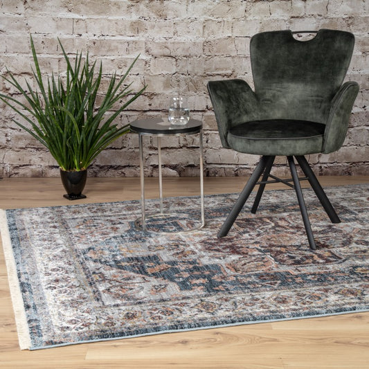 Medellin 405 Multi Coloured Rug With Faded Traditional Design - ADORE RUGS and FLOORING