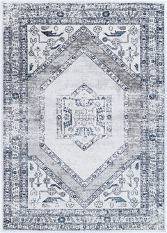 Desire Navy Cream Ancient Rug