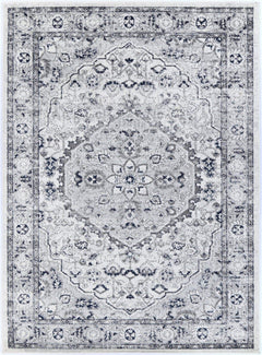 Desire Navy Floral Rug