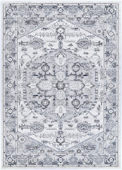 Desire Grey White Rug