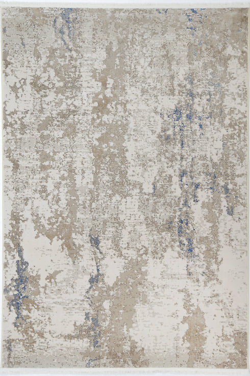 London One Modern Beige Blue Rug - ADORE RUGS and FLOORING