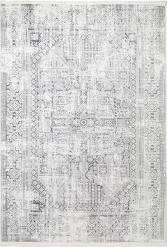 London Panel Grey Rug