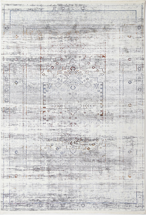 London Traditional Grey Multi Rug - ADORE RUGS and FLOORING
