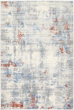 Rose Grey Multi Modern Rug