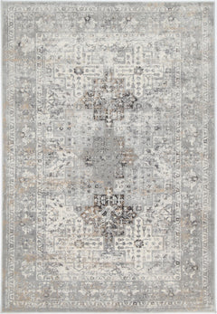 Rose Grey Oriental Rug