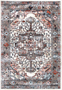 Statement Traditional Beige Rug
