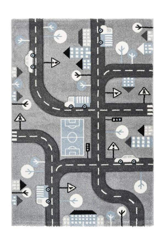 Grey Kids Rug - ADORE RUGS and FLOORING